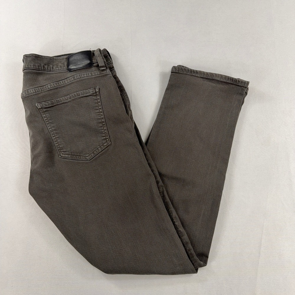 Citizens of Humanity The Adler Slim Fit Pants‎ Grey Stretch Made in USA Mens 36